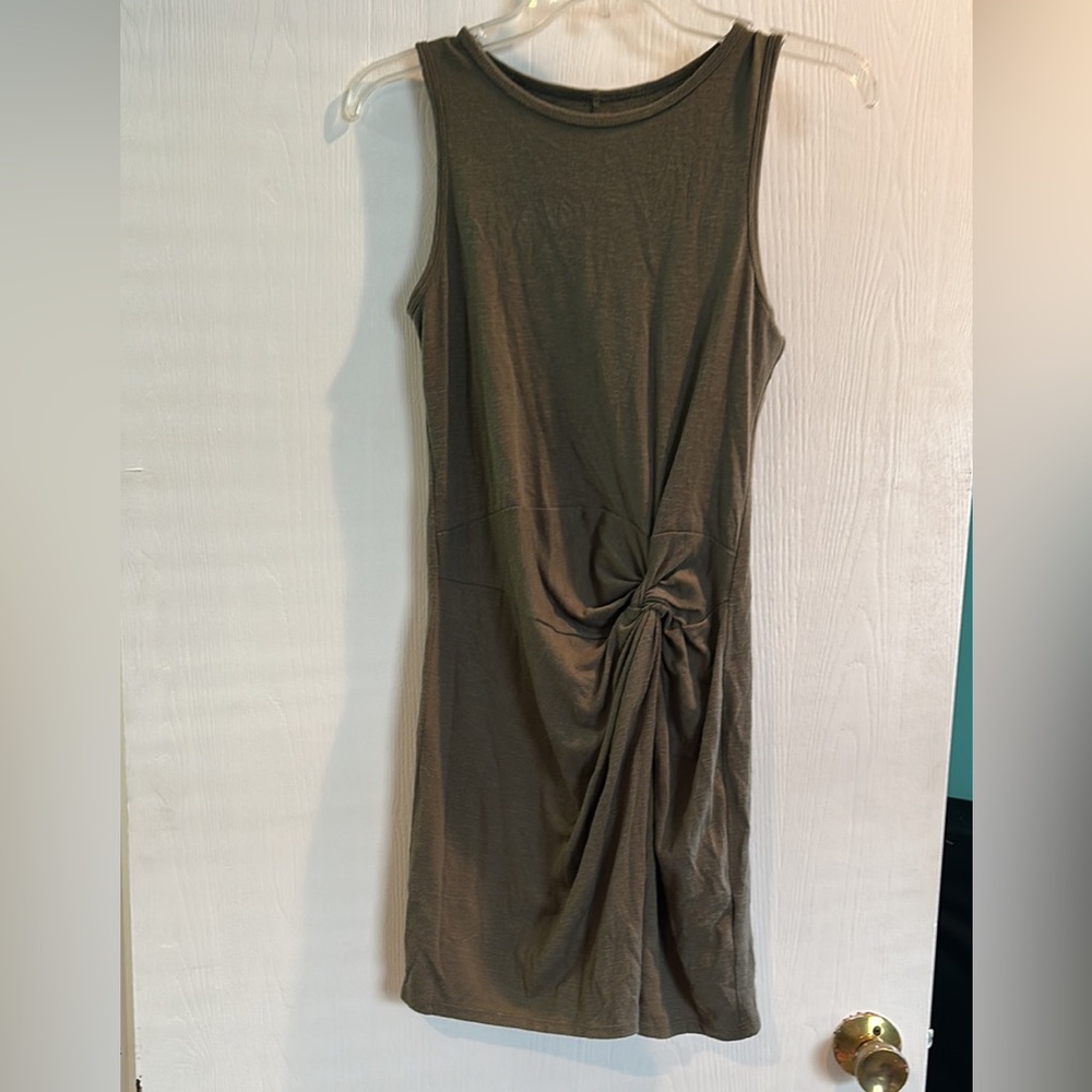 Abercrombie & Fitch size small olive tank dress -like new